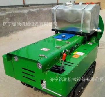 铭驰机械履带式开沟施肥田园管理机 农用遥控自走式旋耕开沟