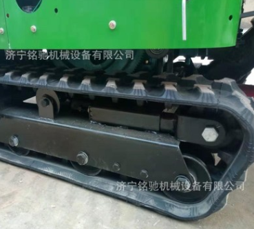 铭驰机械履带式开沟施肥田园管理机 农用遥控自走式旋耕开沟图2