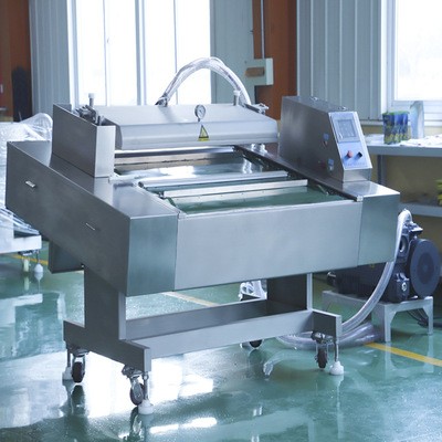 拉伸膜全自动连续真空包装机 海参鱼豆腐鸡爪卤蛋充氮保鲜封口机图4