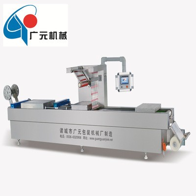 拉伸膜全自动连续真空包装机 海参鱼豆腐鸡爪卤蛋充氮保鲜封口机图2