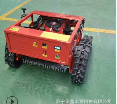 小型汽油遥控履带除草机 雅马哈隆鑫履带轮式割草机 轮式割草机图3