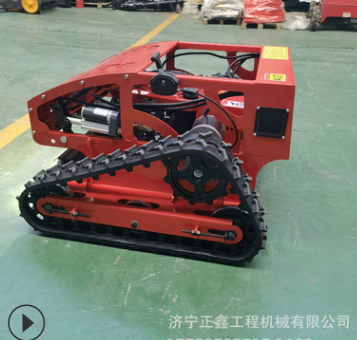 小型汽油遥控履带除草机 雅马哈隆鑫履带轮式割草机 轮式割草机图5