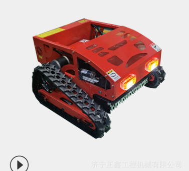 园林割草机汽油机 四冲程履带式割草机 轮式履带自动锄草机图5