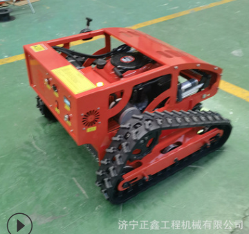 园林割草机汽油机 四冲程履带式割草机 轮式履带自动锄草机图4