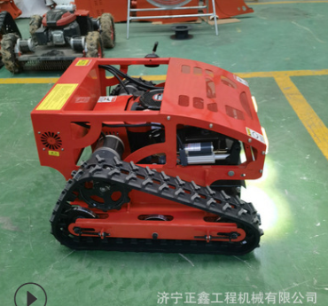 园林割草机汽油机 四冲程履带式割草机 轮式履带自动锄草机图2