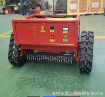 履带草坪割草机 园林修剪除草打草机价格 果园遥控割草碎草机图3