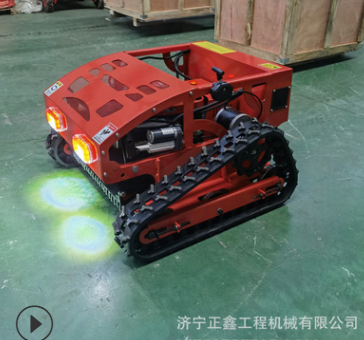 农场果园割草机 小型遥控园林式碎草机 雅马哈边坡履带割草机图5