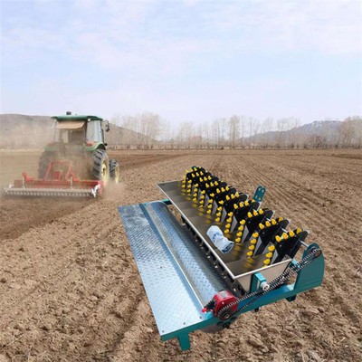 电动3行大蒜播种机柴油大蒜种植机汽油5行大蒜播种机手推种蒜机图4