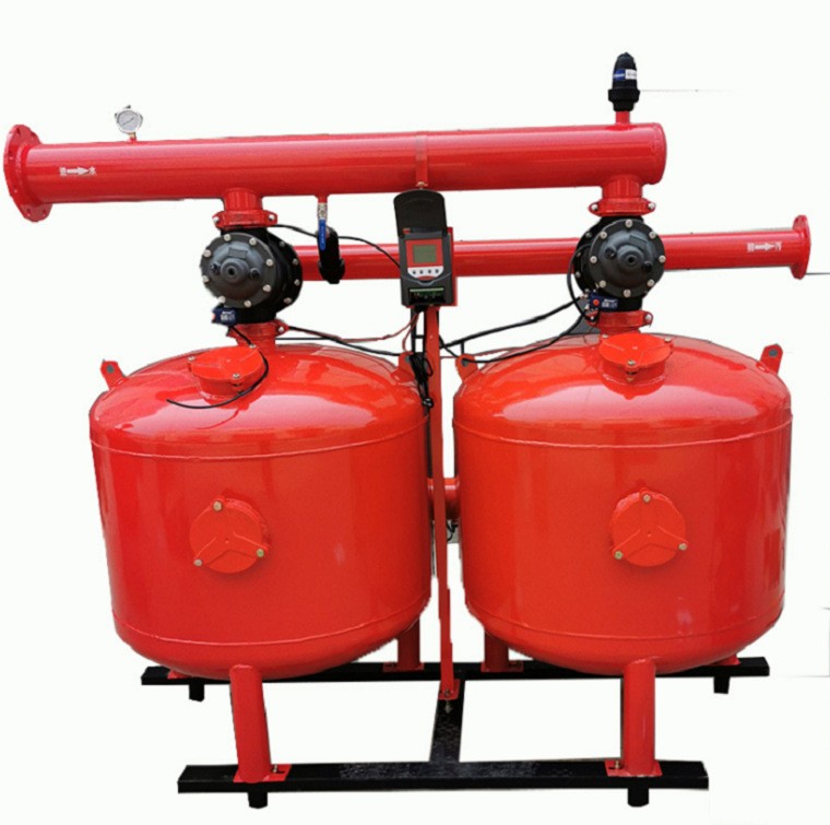 砂石过滤器手动农业过滤器节水灌溉农田井水喷灌图4