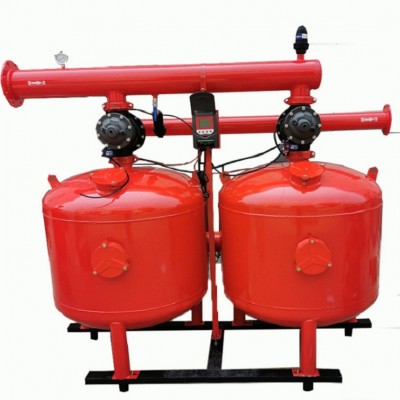 砂石过滤器手动农业过滤器节水灌溉农田井水喷灌