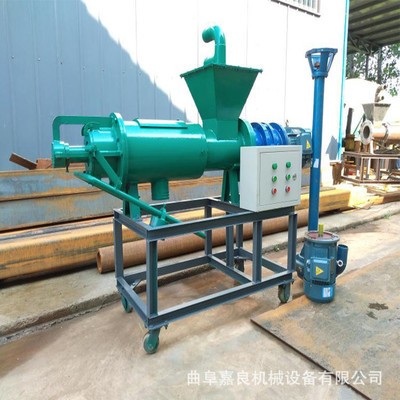 河南 300型粪水分离机 鸭粪分离机报价 嘉良 鸡鸭牛粪脱水机图4