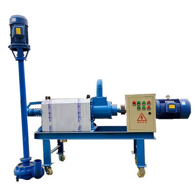 河南 300型粪水分离机 鸭粪分离机报价 嘉良 鸡鸭牛粪脱水机图5