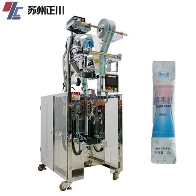 圆角长条蜂蜜 定量酱体包装机 背封R角液体包装机械图4