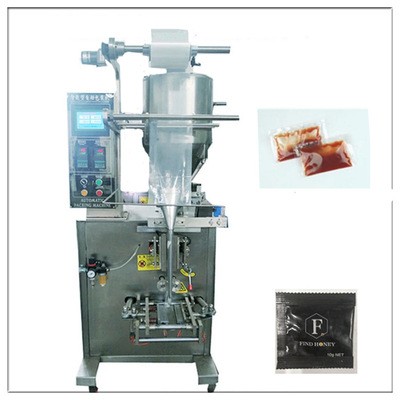 苏州包装机 全自动定量番茄酱小袋包装机包装机 三边封液体包装机图2