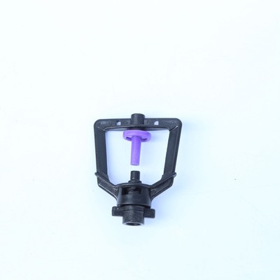 60cm大棚灌溉用吊挂微喷头 360度旋转降温除尘设备果园增湿喷头图2