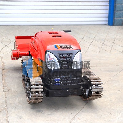 多功能履带式微耕机 土地开荒翻地旋耕机 施肥松土自走式耕整机图2