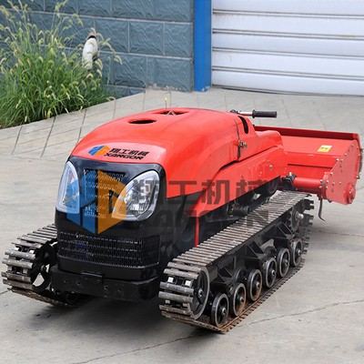 热销多功能履带旋耕机 回填起垄除草微耕机 新款开沟施肥耕地机图4