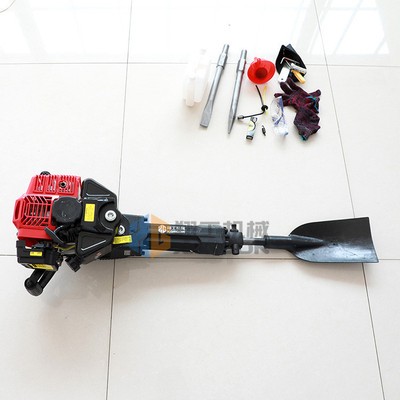 多功能移树挖坑机 轻便式油镐起树挖树机 果园手提式刨坑种树机图2