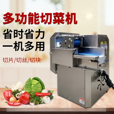 厂家供应BJ-20型多功能切菜机食堂餐饮商用不锈钢切条切丝切菜机