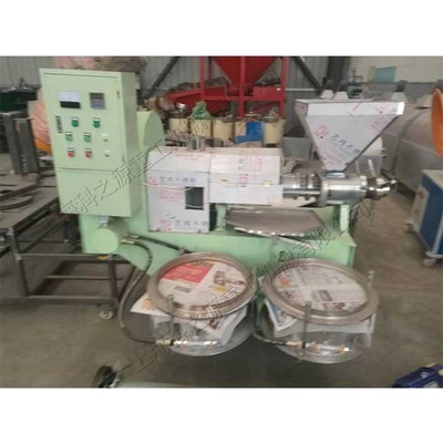 农用豆类螺旋榨油机 花生油玉米油榨取机 自动化菜籽压榨油工具图2