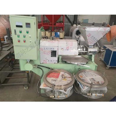 农用豆类螺旋榨油机 花生油玉米油榨取机 自动化菜籽压榨油工具图3