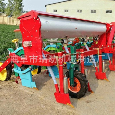新款悬浮式玉米大豆高梁播种机施肥播种一体机精播机免耕浆腿4行图3