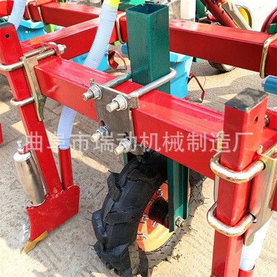 新款悬浮式玉米大豆高梁播种机施肥播种一体机精播机免耕浆腿4行