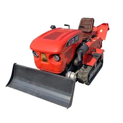 厂家供应履带旋耕机 开沟施肥喷药拖拉机 大棚柴油除草旋耕机批发图5