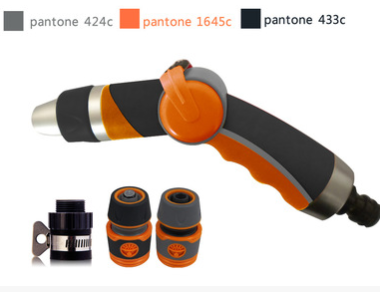 供应花园用具，塑料喷枪铜接头图4