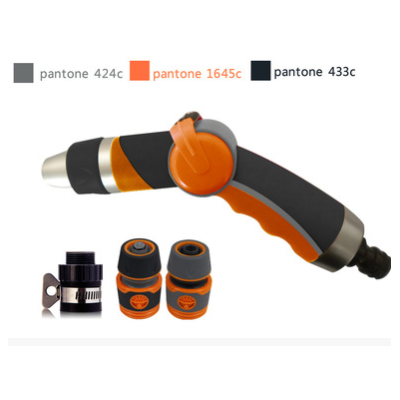 供应花园用具，塑料喷枪铜接头