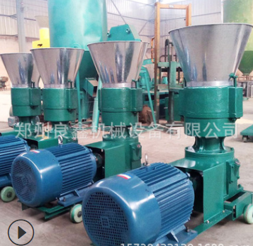 平模饲料颗粒机 全自动饲料加工设备 猪牛羊用饲料颗粒机图3