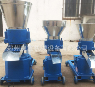 饲料颗粒机生产厂家 猪牛动物饲料颗粒机 平模饲料颗粒设备图4