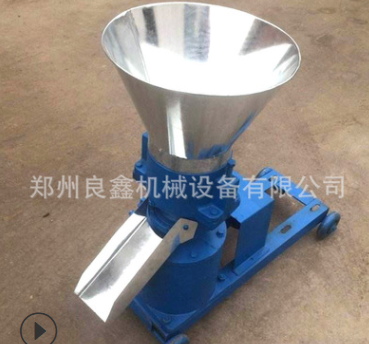 饲料颗粒机生产厂家 猪牛动物饲料颗粒机 平模饲料颗粒设备图2