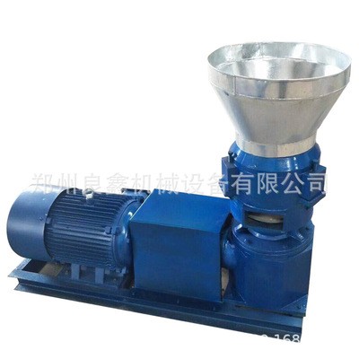 饲料颗粒机生产厂家 猪牛动物饲料颗粒机 平模饲料颗粒设备图5