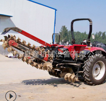 电线电缆挖沟开沟机 路沿石开槽开沟机 高质量链接式开沟机图3