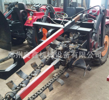 电线电缆挖沟开沟机 路沿石开槽开沟机 高质量链接式开沟机图4