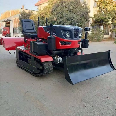 50马力履带旋耕推土机 农田开沟施肥履带式拖拉机 座驾式旋耕机