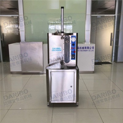 商场超市用气电一体凤梨菠萝削皮机不锈钢单头双头大型瓜果刮皮机图4