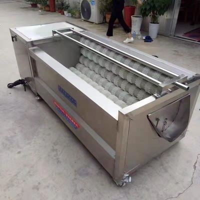 红薯毛辊清洗机 果蔬全自动清洗机 土豆山芋清洗去皮机图2