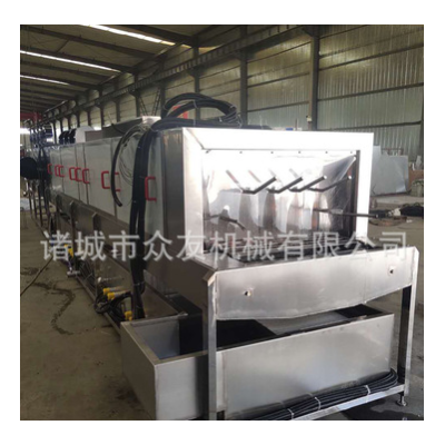 山东厂家直供高压喷淋式洗筐机 全自动超市购物筐周转筐清洗机