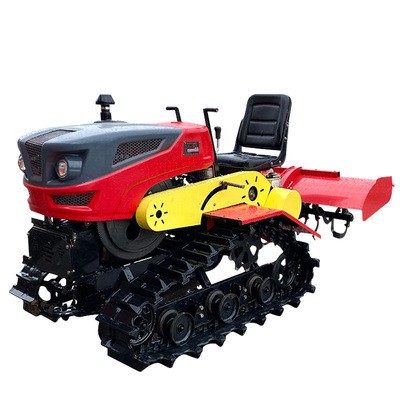 田园管理机果园开沟机农用旋耕微耕机开沟施肥耕地机履带式旋耕机
