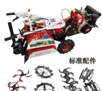 遵义市自走式旋耕开沟机 大马力旋耕松土机图5