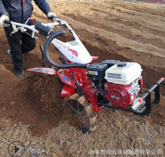 贵阳市果园耕地机 山地翻地松土机 自走式翻地机图3