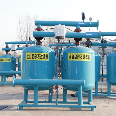全自动砂石过滤器 农业灌溉叠片式过滤器双层滤料 工厂给水过滤器图2