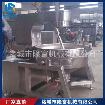 供应全自动行星搅拌炒锅 不锈钢豆瓣酱炒锅 食堂炒菜机设备图3