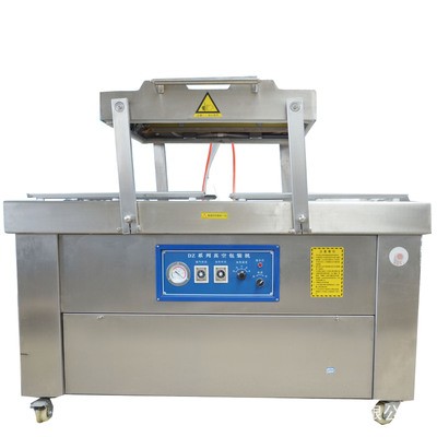 干湿两用真空抽气机 带汤酸菜真空包装机 商用大型600双室抽气机图5