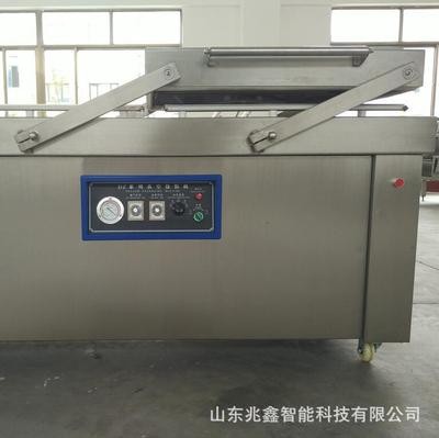 干湿两用真空抽气机 带汤酸菜真空包装机 商用大型600双室抽气机图4