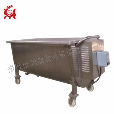 润鼎火锅底料鱼调料搅拌罐 搅拌均匀酱料剁椒搅拌料车 接料槽图4