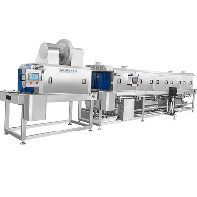 山东诸城塑料托盘清洗机 肉盘设备 周转筐清洗机 医用筐清洗机图5