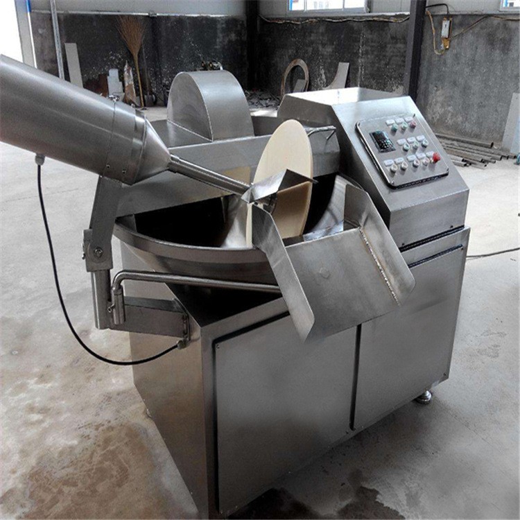 浩睿全自动行星搅拌炒锅 餐厅食堂肉制品斩拌机 商用多功能斩拌机图3